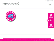 Tablet Screenshot of inspirewindows.co.uk
